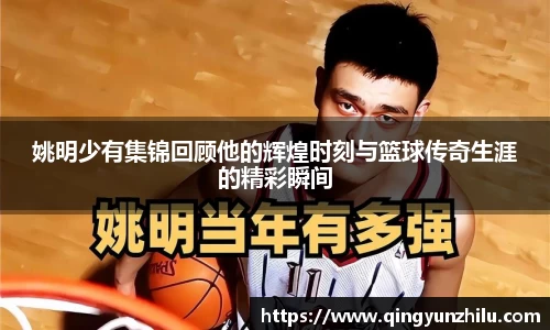姚明少有集锦回顾他的辉煌时刻与篮球传奇生涯的精彩瞬间