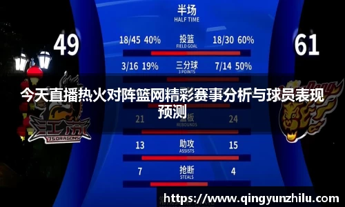 今天直播热火对阵篮网精彩赛事分析与球员表现预测