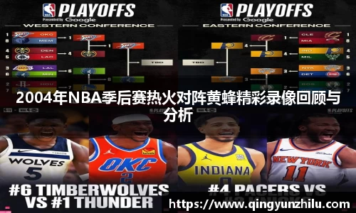 2004年NBA季后赛热火对阵黄蜂精彩录像回顾与分析